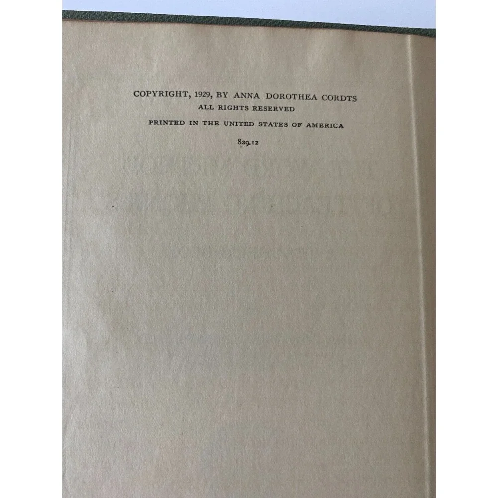 Vintage The New‎ Path to Reading The Word Method of Teaching Phonics 1929 Cordts